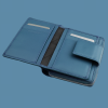 Riccardo Ferducci_116490 007_Damen Reißverschluss-Börse_Leder_blau_Damen_2