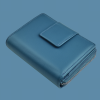 Riccardo Ferducci_116490 007_Damen Reißverschluss-Börse_Leder_blau_Damen_5