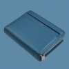 Riccardo Ferducci_116490 007_Damen Reißverschluss-Börse_Leder_blau_Damen_6