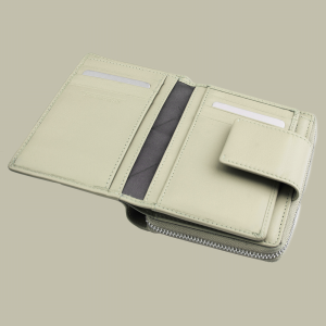 Riccardo Ferducci_116490 045_Damen Reißverschluss-Börse_Leder_beige_Damen_2