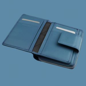 RFID_Leder_blau m. crystal light chrome_Damen_1