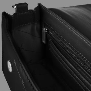 S - klein_Leder_schwarz m. rose_Damen_1