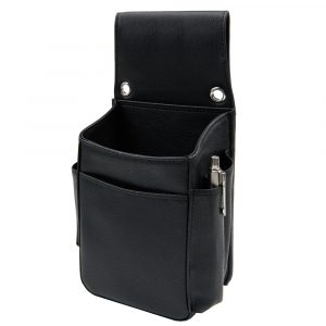 Giorgio Carelli_834690 002_Halfter für Kellnerbörse_Kunstleder_schwarz_Unisex_1