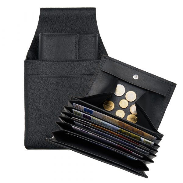 Giorgio Carelli_853452 002_Kellner-Set_Leder_schwarz_Unisex_2