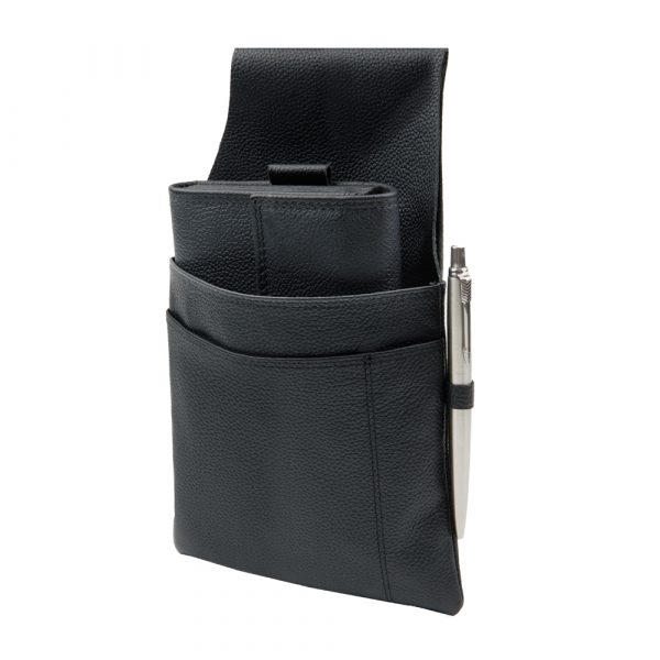 Giorgio Carelli_853452 002_Kellner-Set_Leder_schwarz_Unisex_1