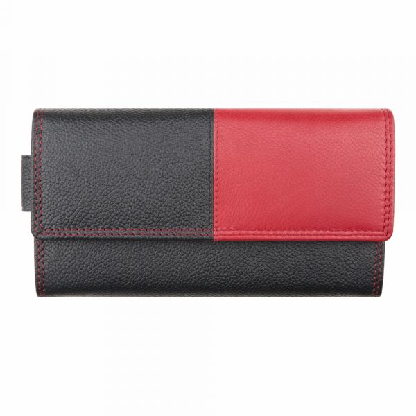 HGF mit Mesh_Kunstleder_schwarz-rot_Unisex_2