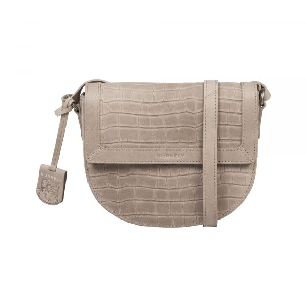 Giorgio Carelli_BU1000183.29 15_ICON IVY HALF MOON BAG_Leder_grey_Unisex_1