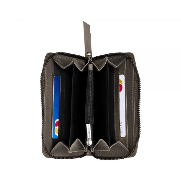 Giorgio Carelli_BU1000241.29 12_CASUAL CARLY ZIP AROUND WALLET_Leder_grey_Unisex_3