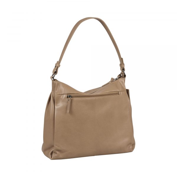 Giorgio Carelli_BU1000305.84 25_JUST JOLIE HOBO_Leder_taupe_Unisex_4
