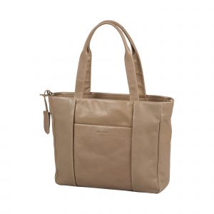 Giorgio Carelli_BU1000308.84 25_JUST JOLIE WORKBAG 14_Leder_taupe_Unisex_2
