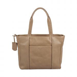 Giorgio Carelli_BU1000308.84 25_JUST JOLIE WORKBAG 14_Leder_taupe_Unisex_1