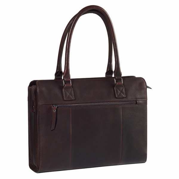 Giorgio Carelli_BU8007001.56 20_ANTIQUE AVERY HANDBAG M 14 Zoll_Leder_braun_Unisex_4