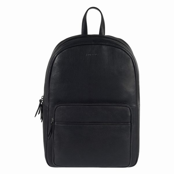 Giorgio Carelli_BU8007002.56 10_ANTIQUE AVERY BACKPACK ROUND 14 Zoll_Leder_black_Unisex_1