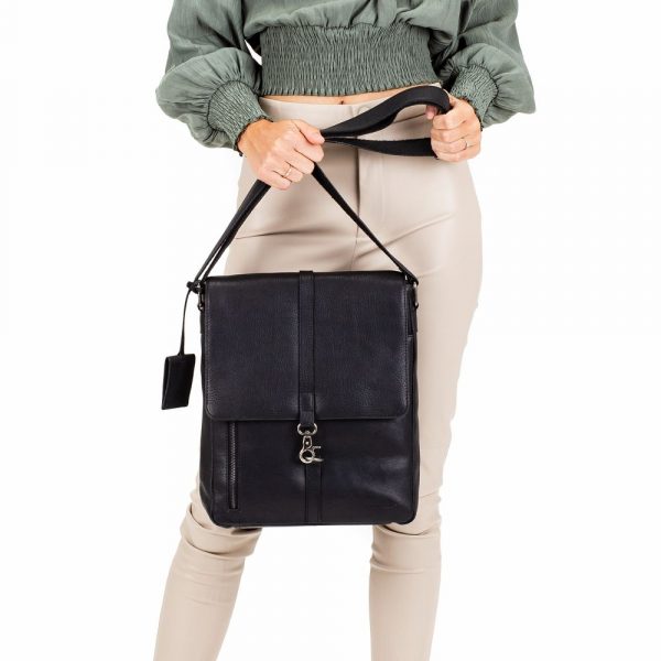 Giorgio Carelli_BU8007918.56 10_ANTIQUE AVERY CROSSOVER M MESSENGER_Leder_black_Unisex_6