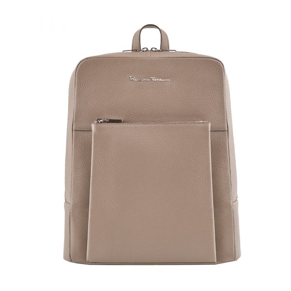 14 inch w. LED-Light-pocket_Leder_beige_Unisex_2