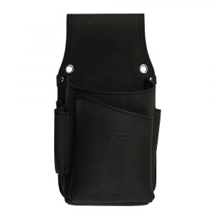 Riccardo Ferducci_154692 002_Halfter für Kellnerbörse_Leder_schwarz_Unisex_1