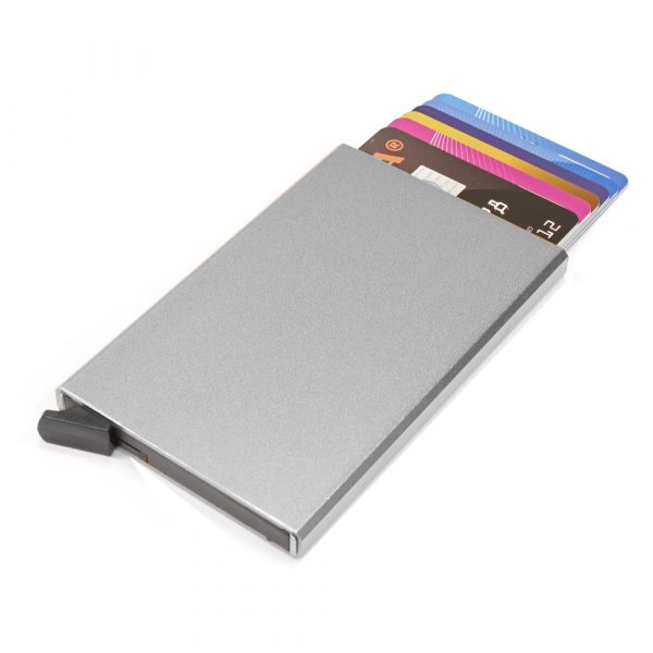 Riccardo Ferducci_238980 048_Kreditkartenetui Metall_Metall_silber_Unisex_1