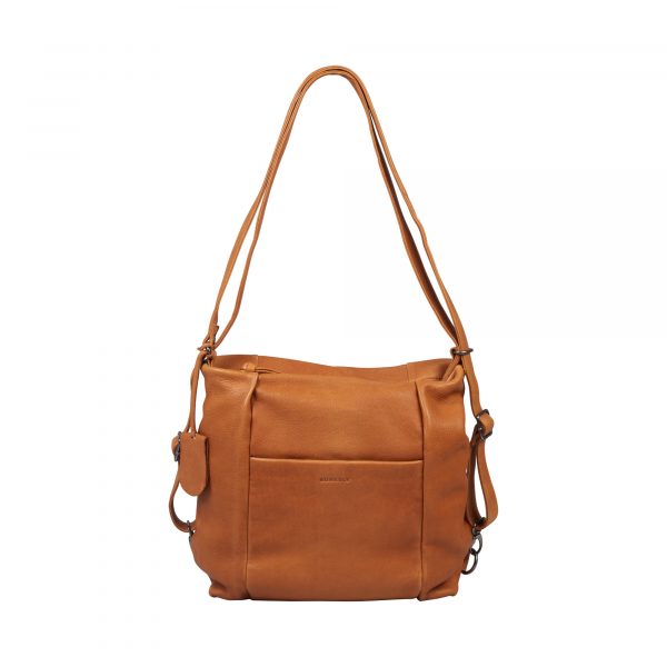 Burkely_BU1000210.84 24_JUST JOLIE BACKPACK HOBO_Leder_cognac_Unisex_1
