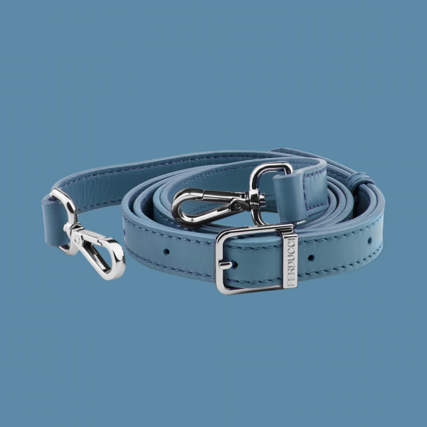 Ferducci - Elements_118199 007L_Ferducci Leather Shoulder Strap_Leder_blau_Damen_2