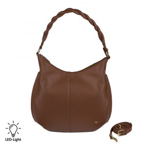 Riccardo Ferducci_018413 059_Hobo bag mit LED-Licht-Fach_Leder_cognac_Damen_1